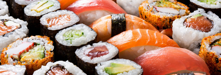 Livraison de sushi à Boétie